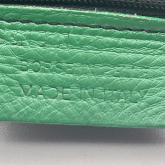 Borse in Pelle Green Quilted Sac/Bag/ Purse - Picture 4 of 4